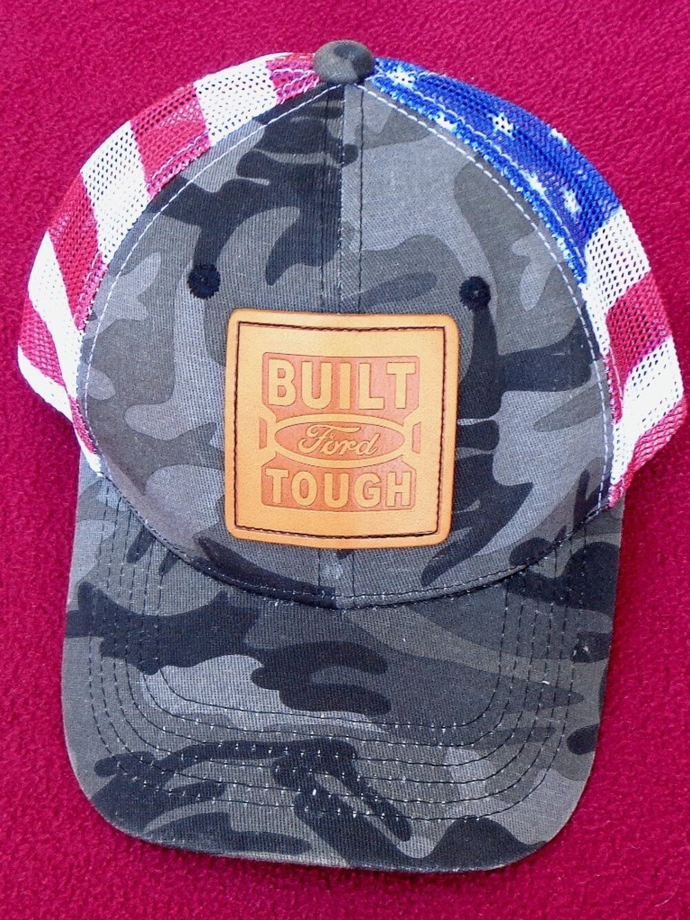 very nice ford built ford tough dealership snapback baseball cap